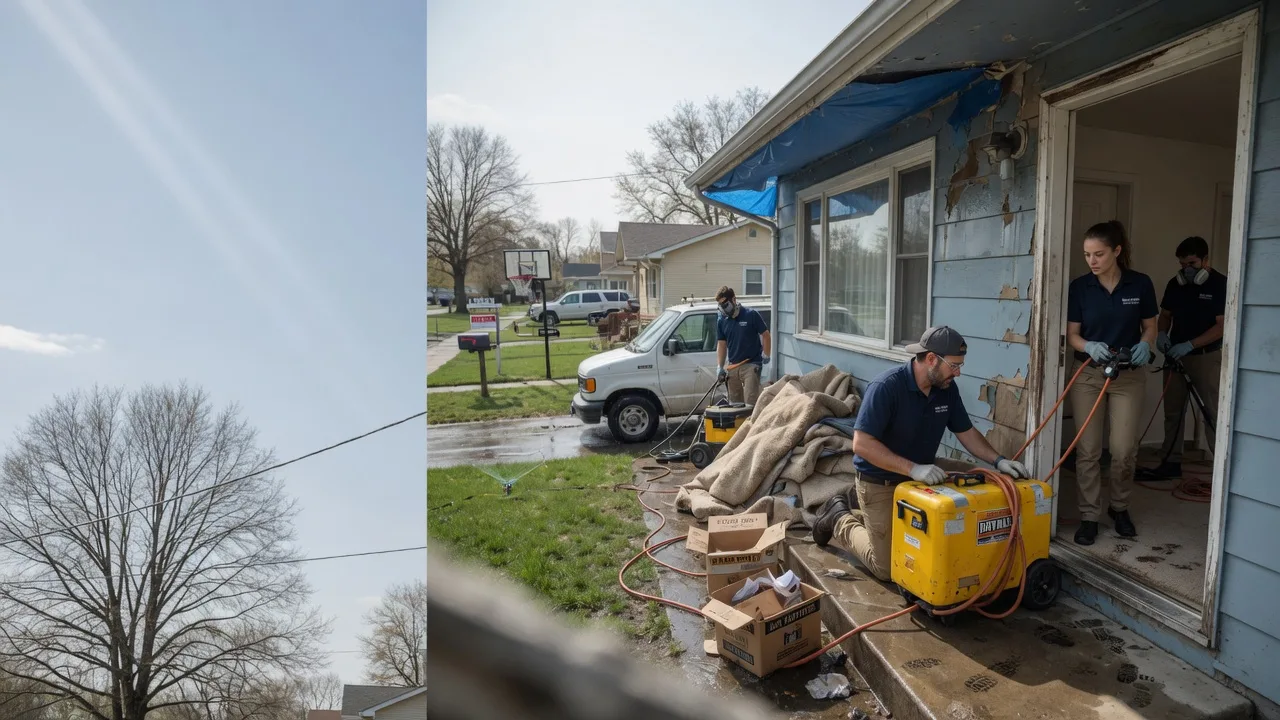 Basement Flood Cleanup in Athelstane, WI near me